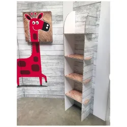 BIKOM Stand en carton 100% recyclable