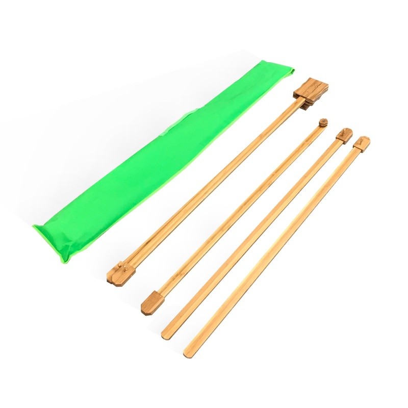 BIKOM X-Banner en bois de Bambou