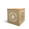 mobilier-en-carton-Pouf en carton recyclé