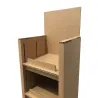 fabricant_plv_Meuble range-bouteilles vertical en carton