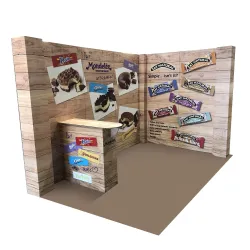 Stand en carton 100% recyclable
