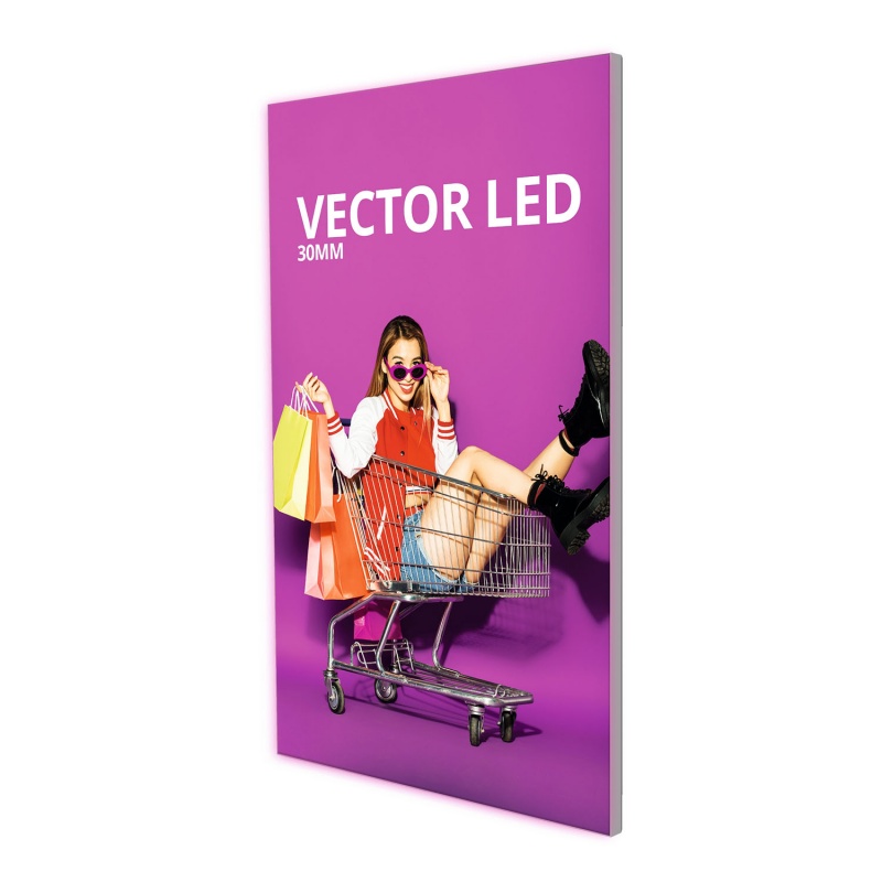 Carde lumineux Vector LED 30 mm BIKOM Emballage en carton