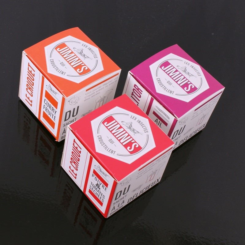 Packaging format 7 x 7 x 7 cm BIKOM Emballage en carton
