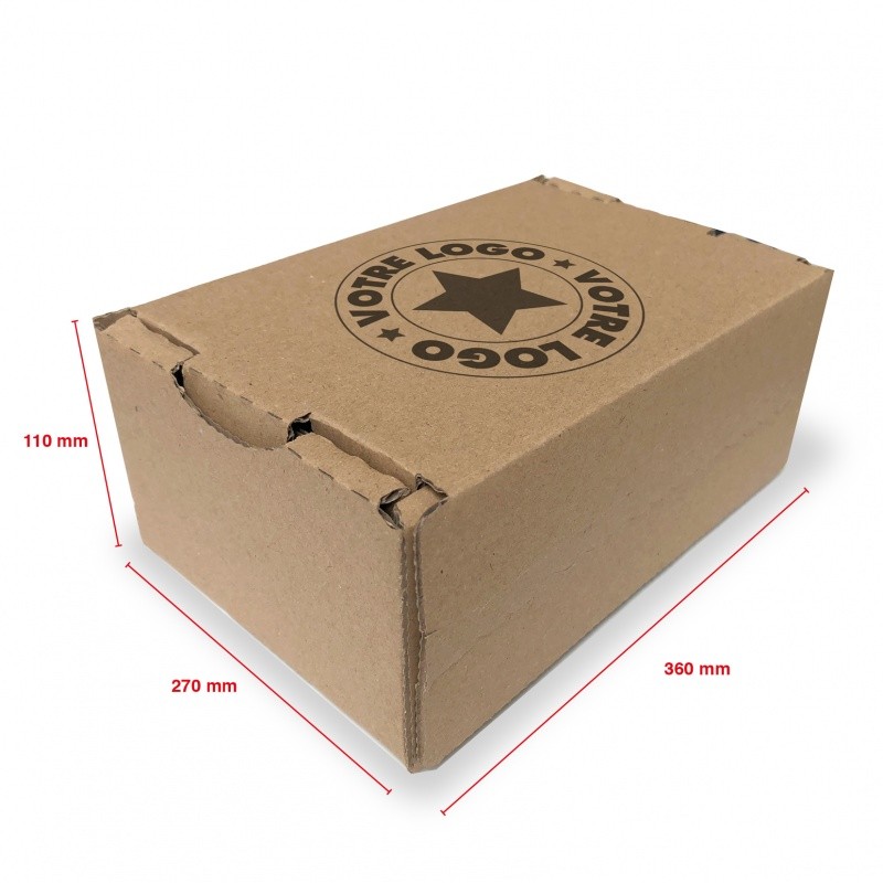 Carton E-commerce Eco 360 x 270 x 110 mm BIKOM Emballage carton e-commerce
