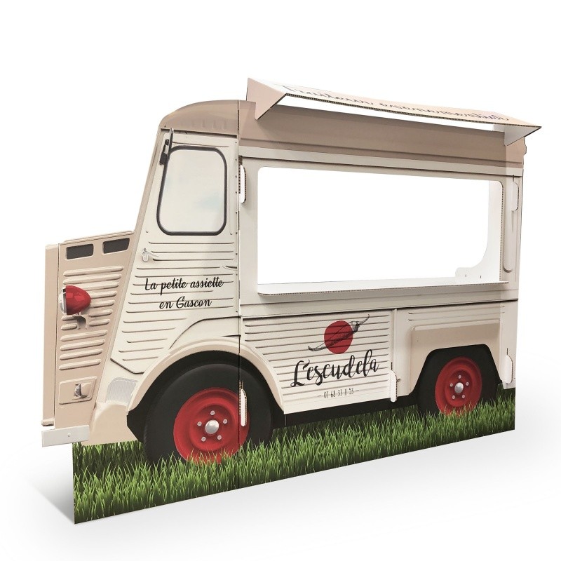 fabricant_plv_Silhouette food-truck
