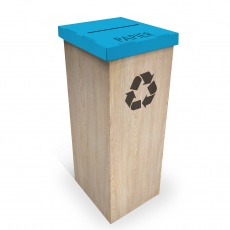 Poubelle de tri recyclage pour le "papier"