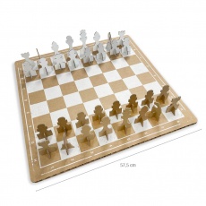 Jeux d'échecs en carton