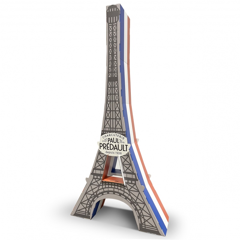fabricant_plv_Tour Eiffel en carton 3D