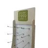 PLV présentoir boisPLV en bois "Lune" personnalisable PLV et présentoir en bois PLV et présentoir en bois