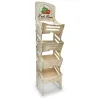 PLV présentoir boisPLV en bois "Pania" personnalisable PLV et présentoir en bois PLV et présentoir en bois