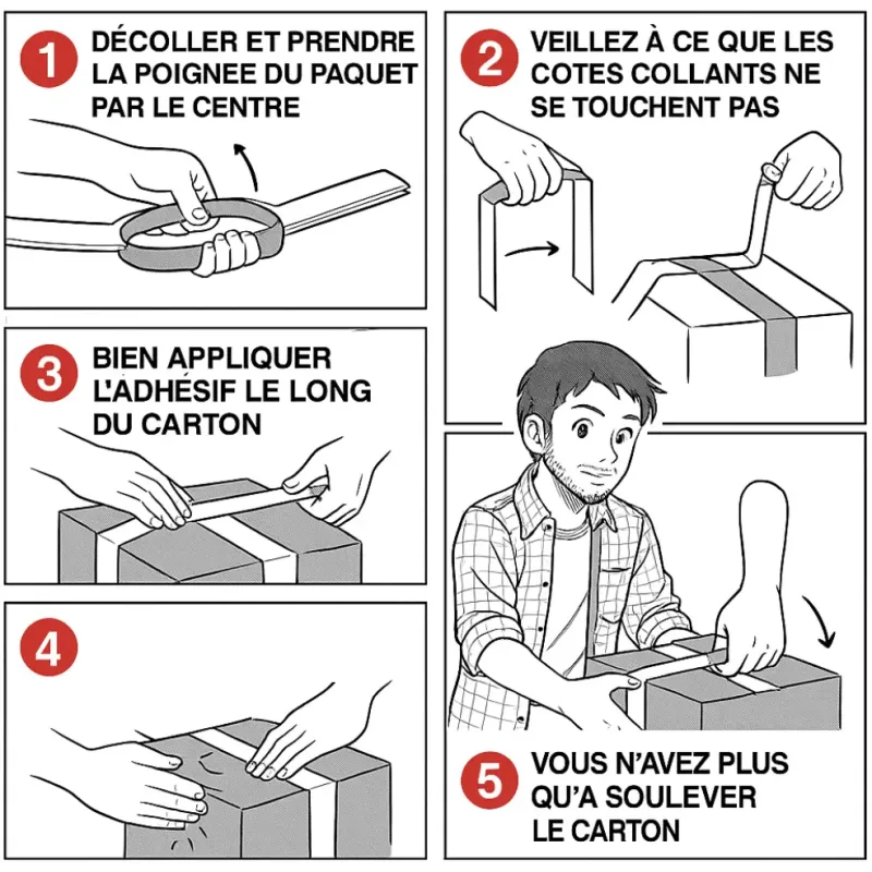 Lot De 150 Poignées De Transport Pour Cartons - Transparent, En Plastique, Dimensions 17,5 X 1,5 Cm, Pour Boîtes à Lait Et Cartons Divers - 6