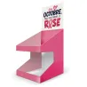 PLV de comptoir "Octobre Rose" BIKOM PLV octobre rose
