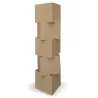 Totem cube "Octobre Rose" BIKOM PLV octobre rose