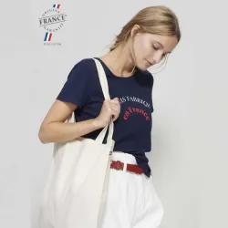Tote Bag Octobre Rose Vegan fabriqué en France BIKOM PLV octobre rose