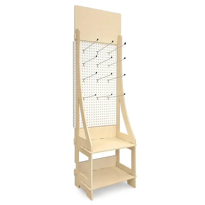 PLV présentoir boisPLV en bois "Lune" personnalisable PLV et présentoir en bois PLV et présentoir en bois