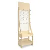 PLV présentoir boisPLV en bois "Lune" personnalisable PLV et présentoir en bois PLV et présentoir en bois