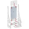 PLV présentoir boisPLV en bois "Lune" personnalisable PLV et présentoir en bois PLV et présentoir en bois