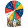 Roue de la chance H 90cm - Modèle "Pop" BIKOM Supports événementiels et outdoor