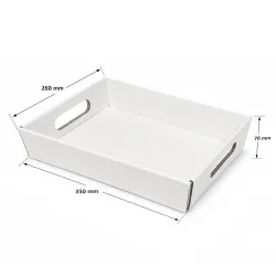 Plateau carton personnalisable BIKOM Goodies