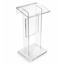 BIKOM Pupitre de conférence transparent