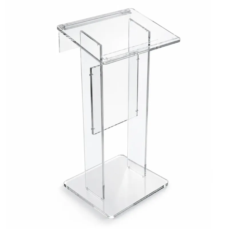 BIKOM Pupitre de conférence transparent