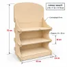 PLV présentoir boisPrésentoir de comptoir en bois "Champani" PLV et présentoir en bois PLV et présentoir en bois