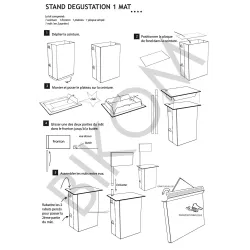 fabricant_plv_Stand en carton ou comptoir pour démontration