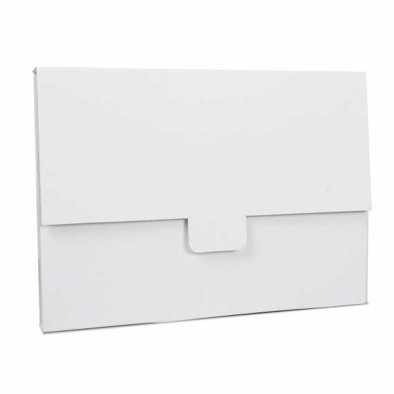 Pochette carton blanche 22 x 31 x 2 cm